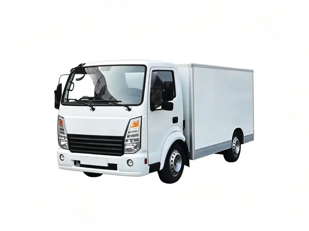 3.5 t electric box truck with Jenwyn Tech electric truck chassis