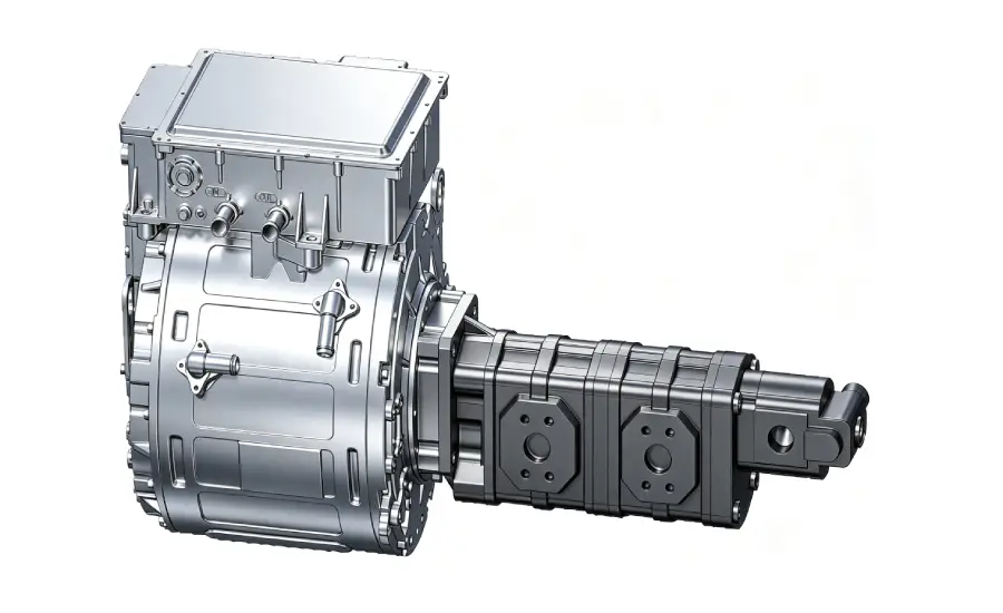 Direct-Drive motor Triple-Pump Configuration for 7 ton wheel loader