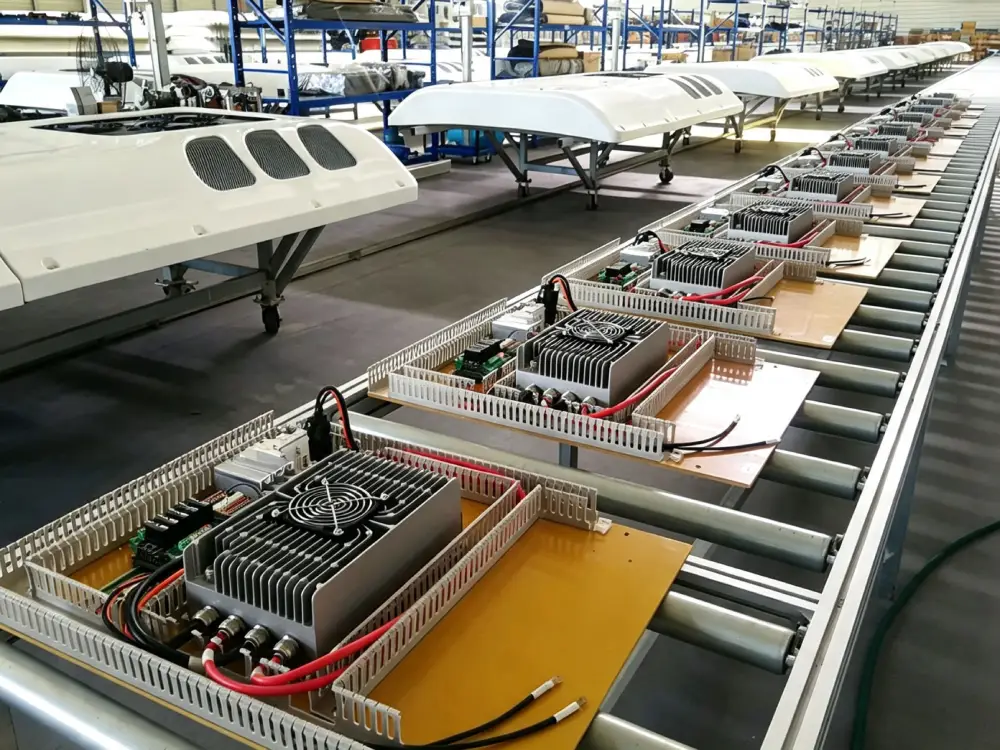 Jenwyn tech Electric Bus HVAC System Factory - 2