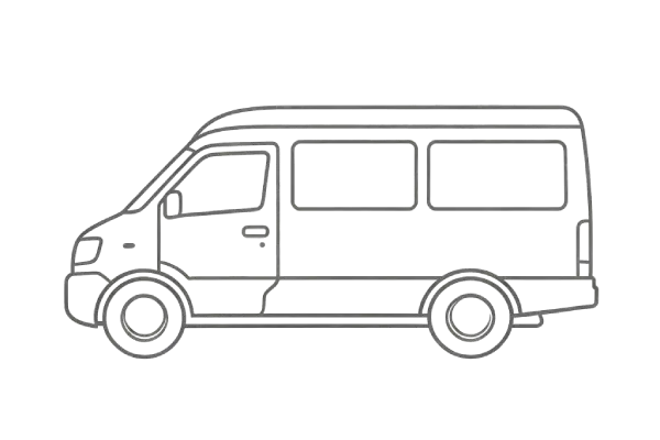 Electric delivery van