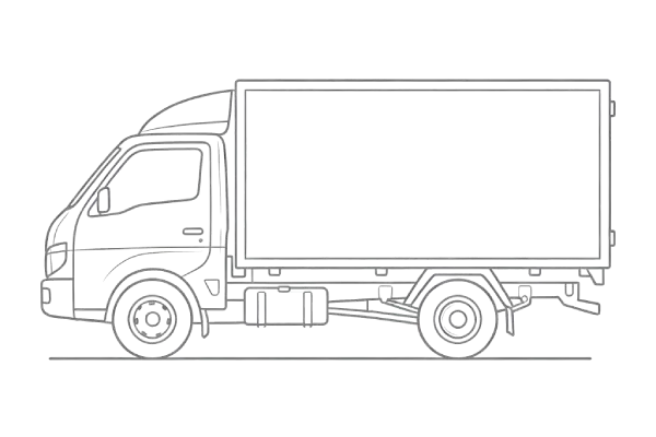 Electric light duty truck