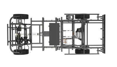Jenwyn Tech 1.5t electric light truck chassis