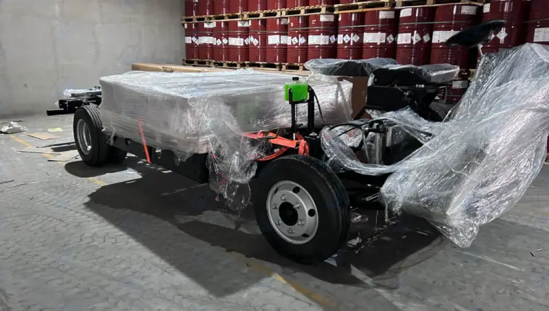 Jenwyn Tech electric truck chassis for the Philippines