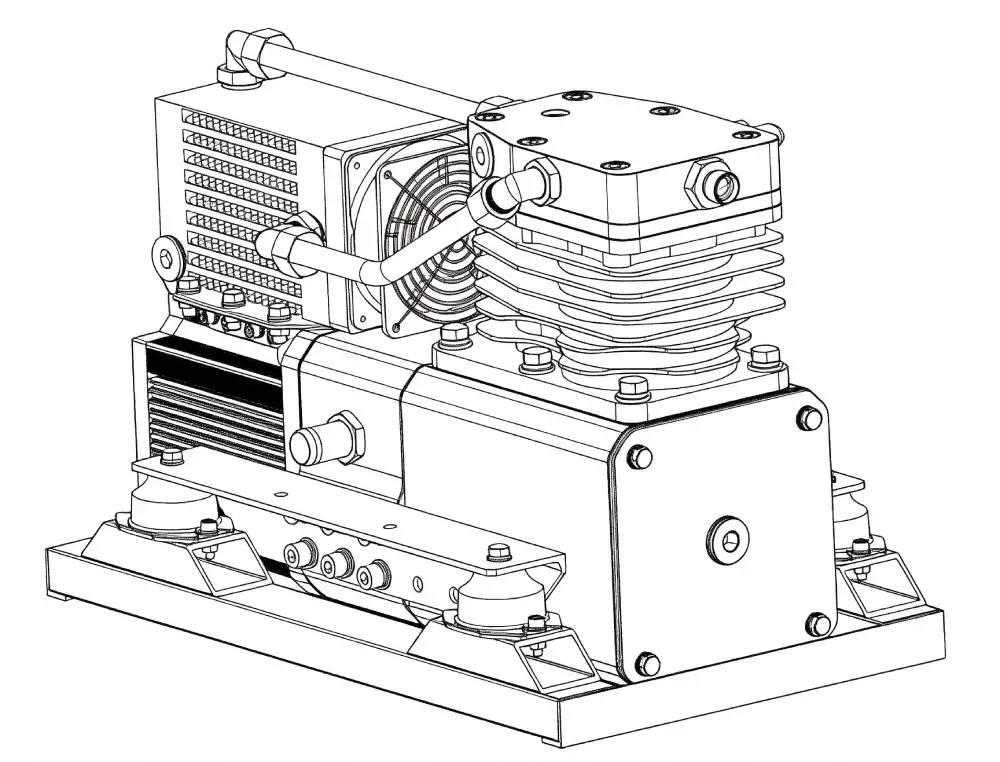 Jenwyn tech electric air brake compressor (1)