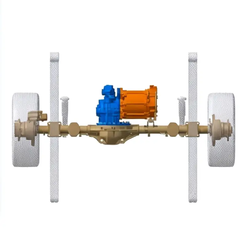 electric axle architecture LCV electric powertrain