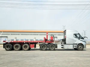 electric heavy-duty truck 6x4 tractor trailer with electric axle