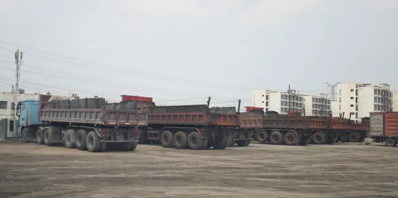 electric heavy duty truck for port operation