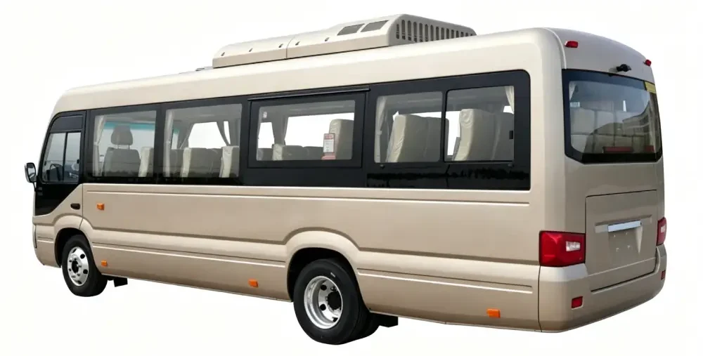 electric passenger van with Jenwyn tech electric bus chassis - 2 electric minibus