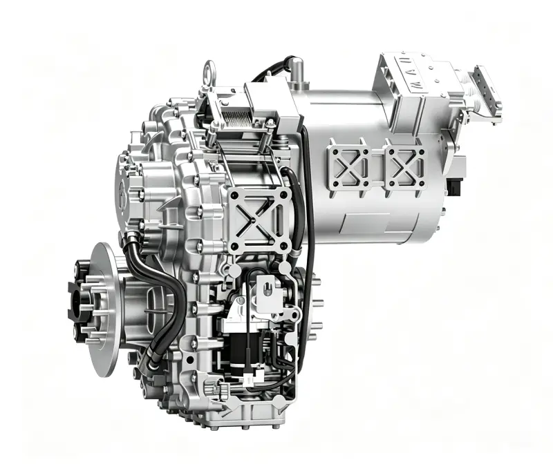 electric wheel loader powertrain for 5-7 ton wheel loader