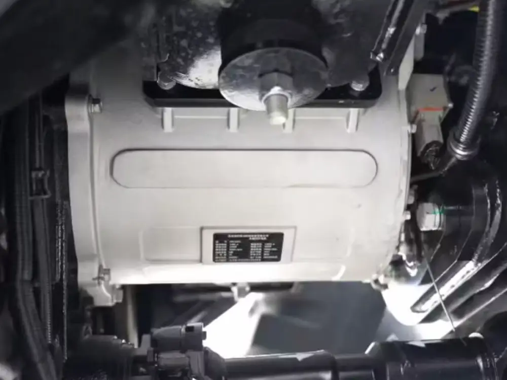 Jenwyn Tech Electric Wheel Loader Motor Installed on the Wheel Loader
