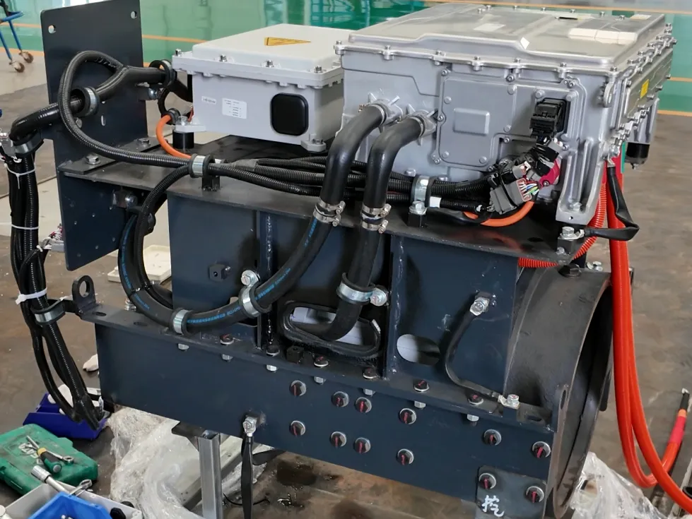 Mining excavator electrification project - controllers