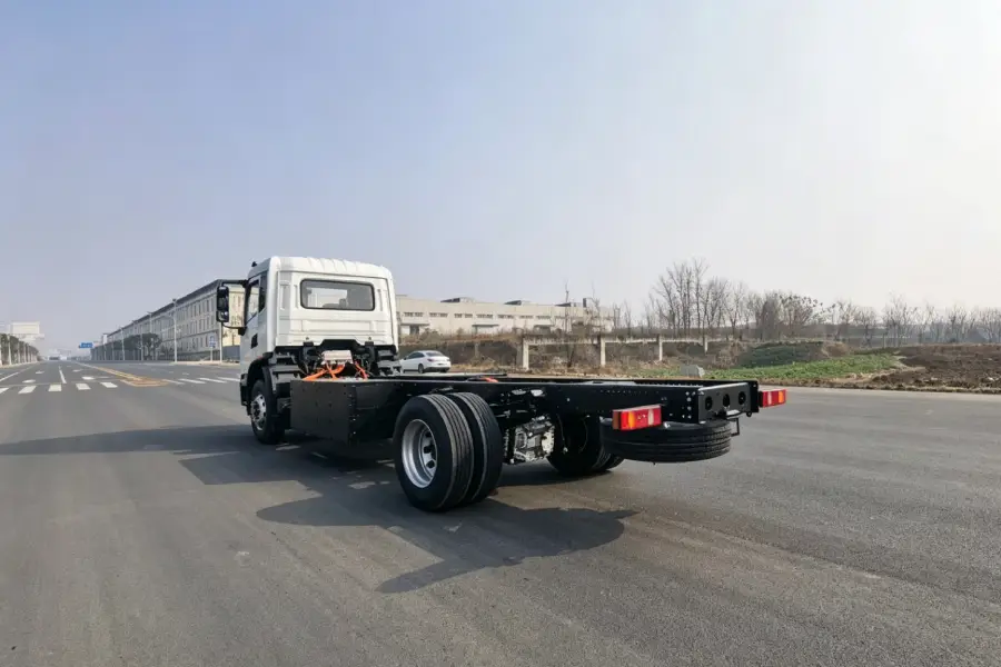 battery electric truck with 13t electric truck axle-1