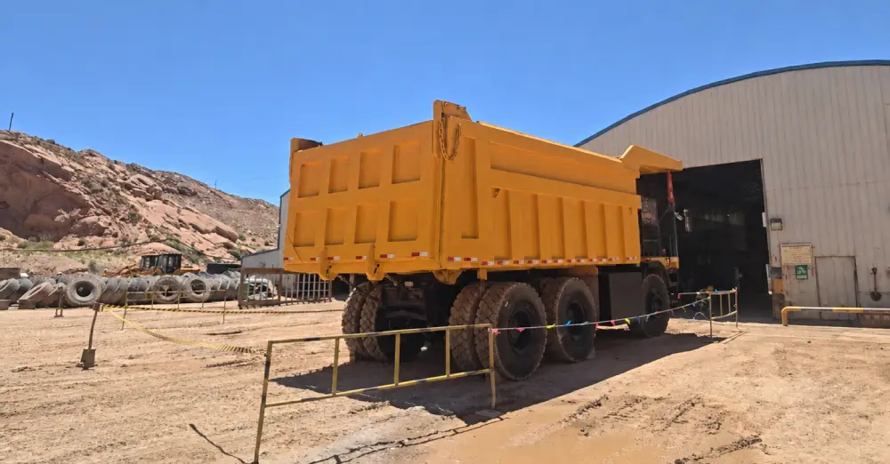 Mining truck electrification