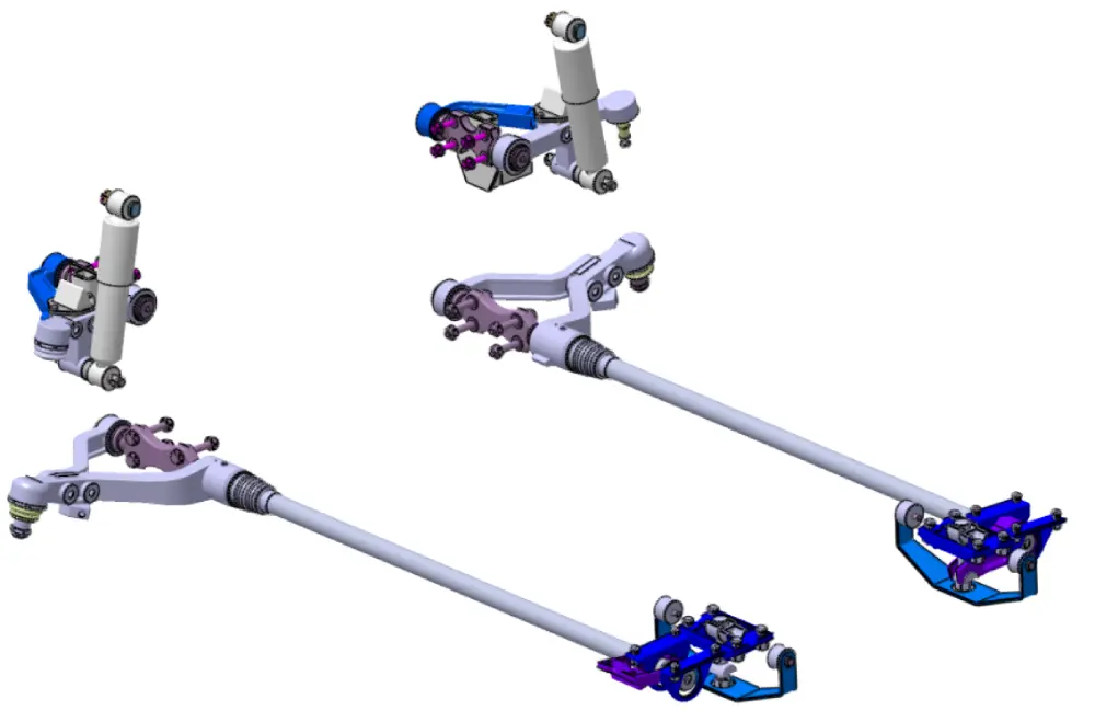 Bus suspension - Torsion Bar Springs
