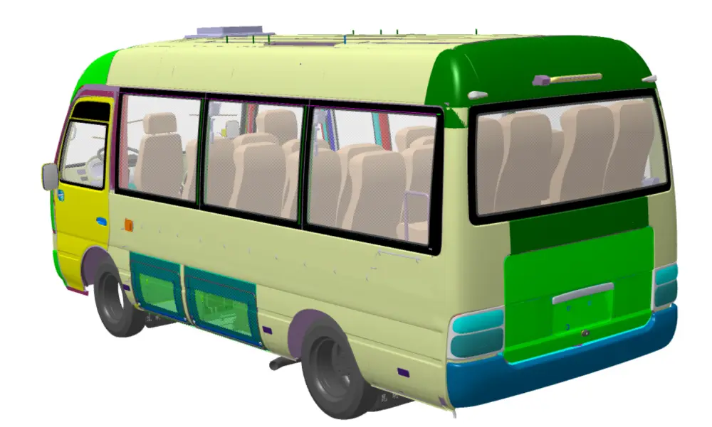Frame-and-Skin Body with Fully Tooled Exterior Panels