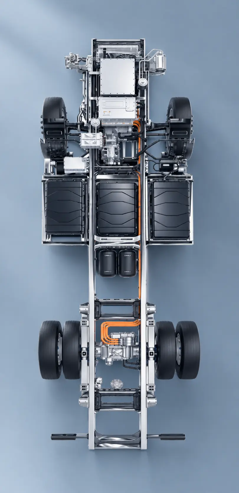 Jenwyn Tech 18T electric truck chassis architecture