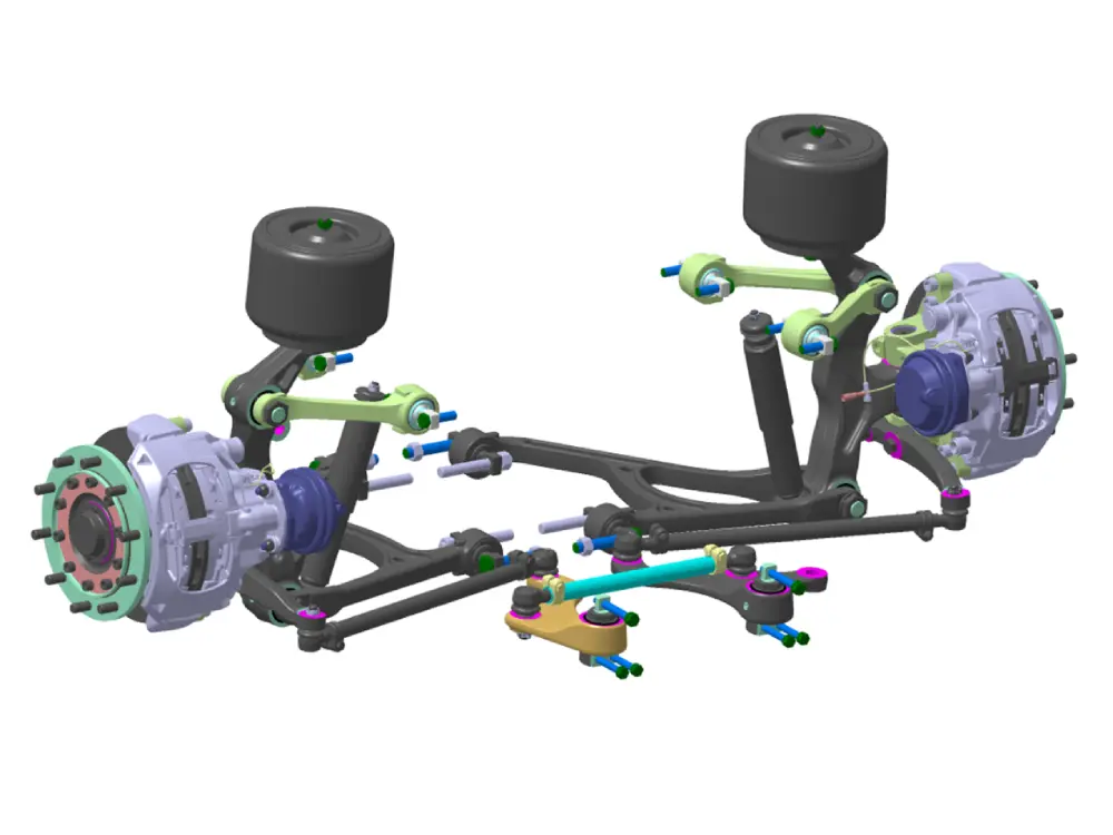 bus suspension types
